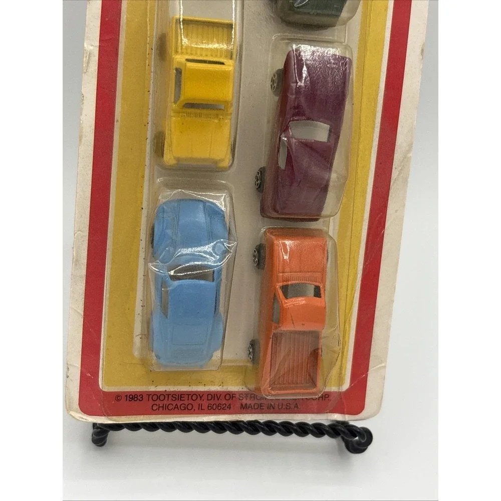 Vintage 1983 Tootsietoy Jam Pac Speedsters 8 Pack Diecast Cars Set Sealed Kmart
